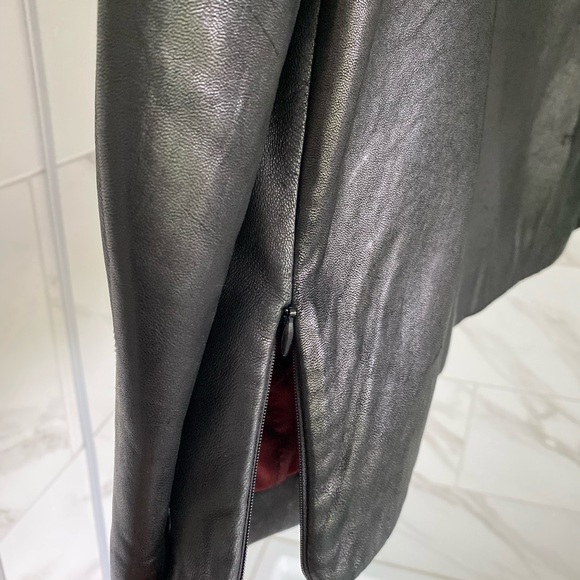 Vintage Nicole Miller Leather Jacket - Picture 4 of 5